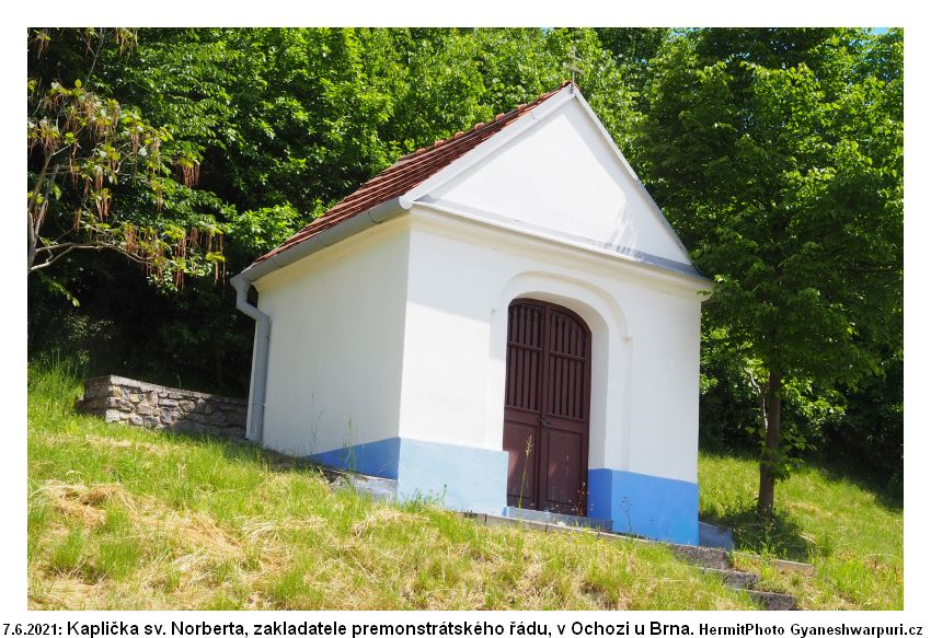 Plošina Skalka, kaple svatého Norberta, Ochoz u Brna.