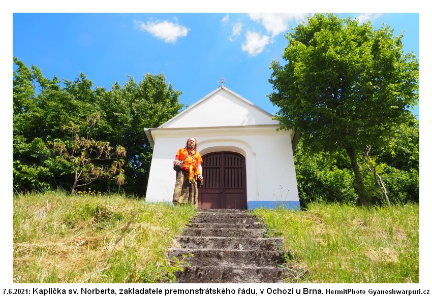 Plošina Skalka, kaple svatého Norberta, Ochoz u Brna.
