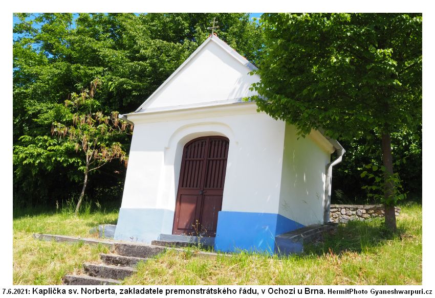 Plošina Skalka, kaple svatého Norberta, Ochoz u Brna
