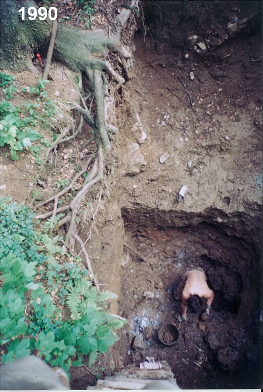 Novodvorský ponor - jeskyně Ponorný hrádek.