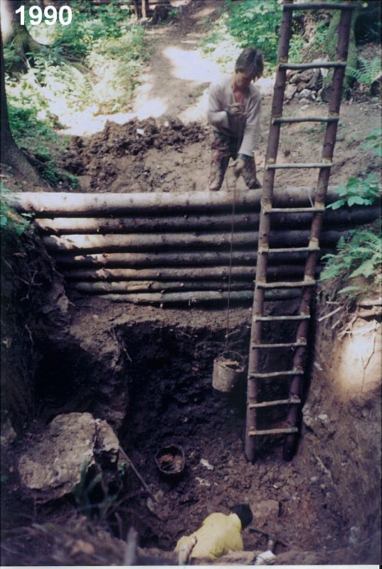 Novodvorský ponor - jeskyně Ponorný hrádek. Jiří Šenkyřík, Zdenek Foltýn