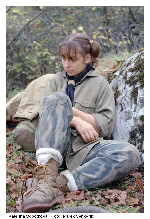Novodvorský ponor. Kateřina Sobotková