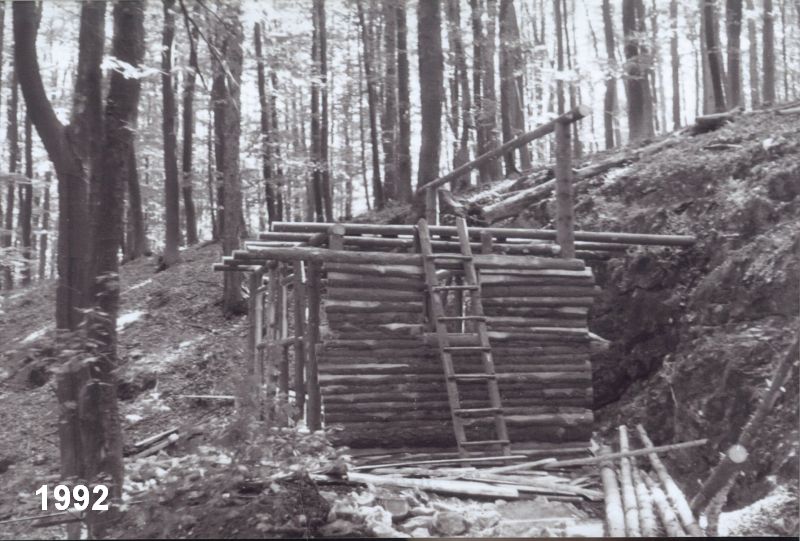 Novodvorský ponor - jeskyně Ponorný hrádek. 